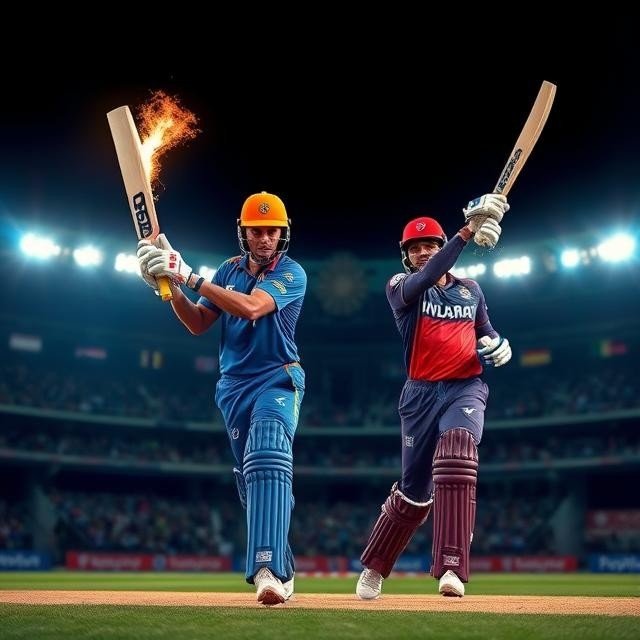 dream 11 Captain and vice captain cricket illustration