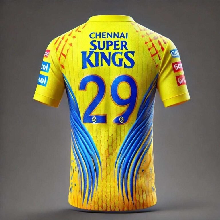 Chennai super kings illustration jersey